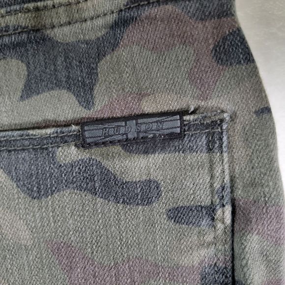 HUDSON Jeans Size 25 Barbara High Waist Super Skinny Ankle in Deployed Camo - Picture 16 of 16